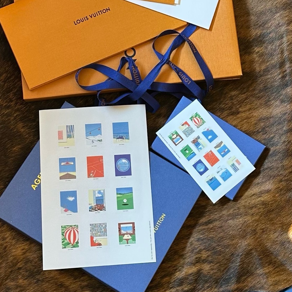 Louis Vuitton 2026 Agenda Sticker Set